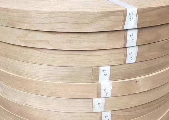 comprar Brillo moderado Veneer de cereza borde de banda 8mm-300mm X longitud 200m online manufacture