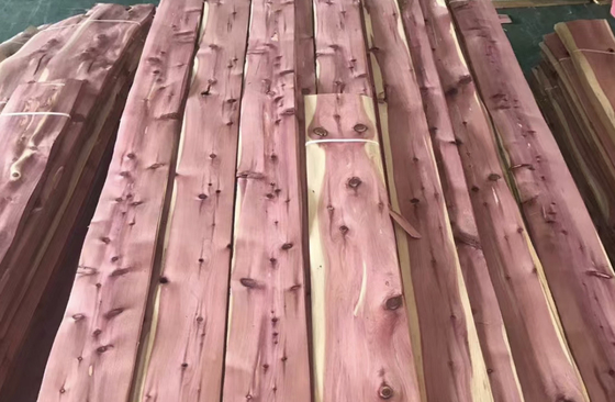 Aromático de madera natural de cedro rojo espesor 50C para muebles y armarios