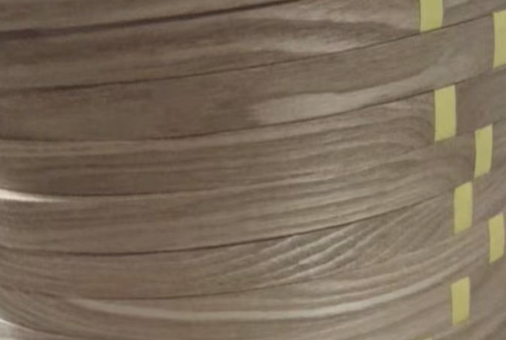 Fraxinus Mandshurica Banda de borde de madera Veneer de borde de 8 mm a 300 mm